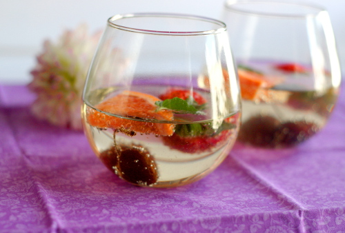 Champagne Sangria