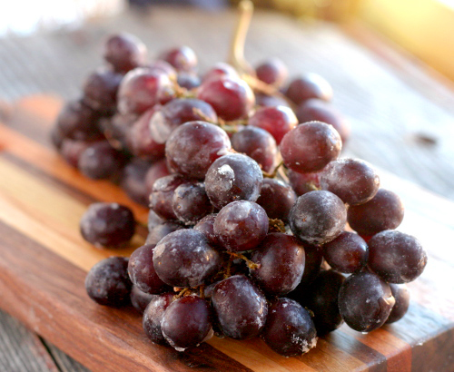 Frozen Grapes