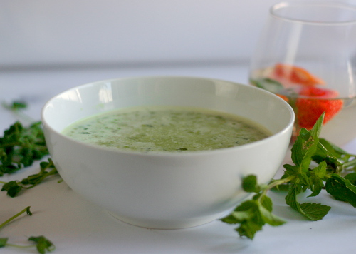 Fresh Pea Soup