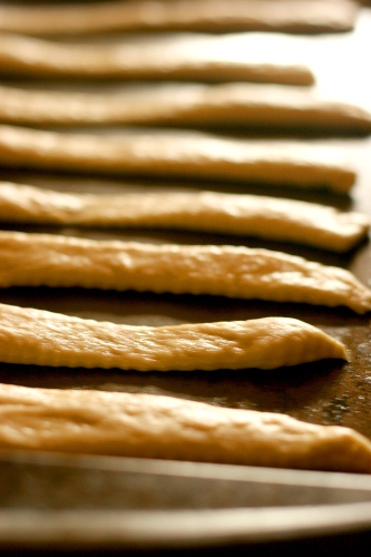 Rising Pretzel Rods