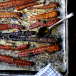 Sweet and Spicy Maple Chili Rainbow Carrots