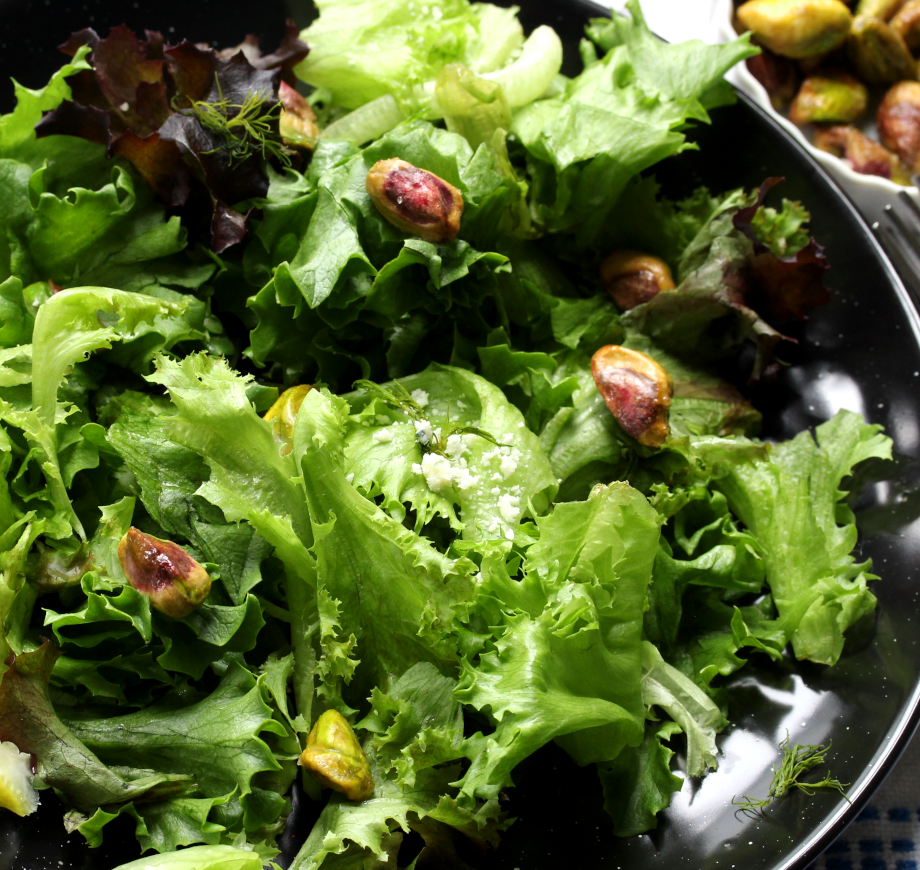 Brown Butter Pistachio Salad Toppers
